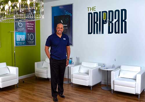 DripBar Las Vegas, owner Nathan Atkins, Health Shots Ent Inc